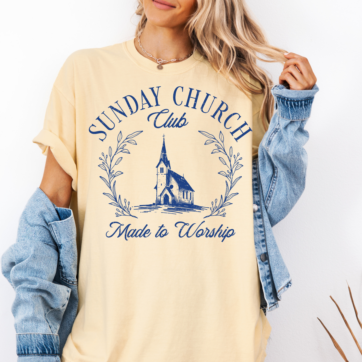 Sunday Church Club Tee