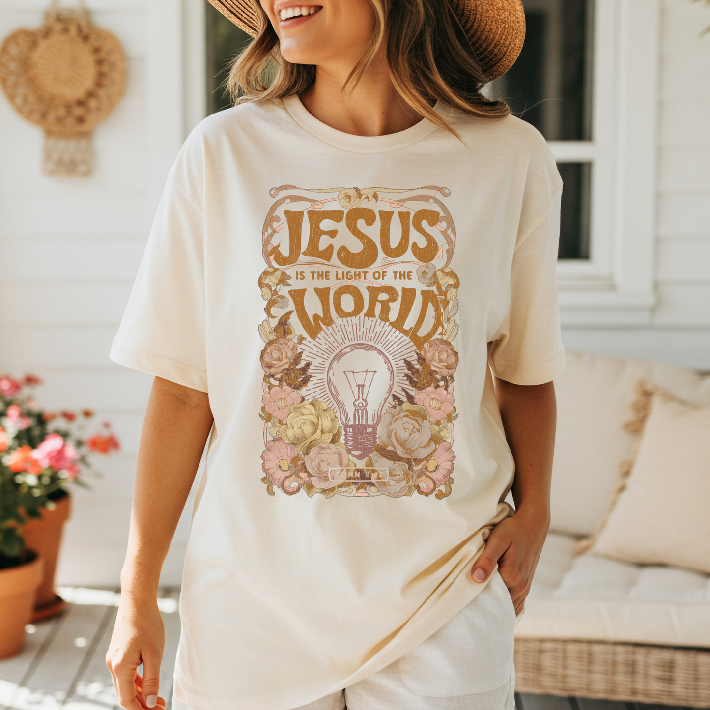 Jesus is the Light of the World Tee