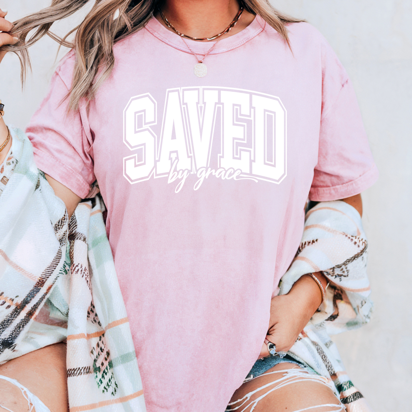 Saved by Grace Tee
