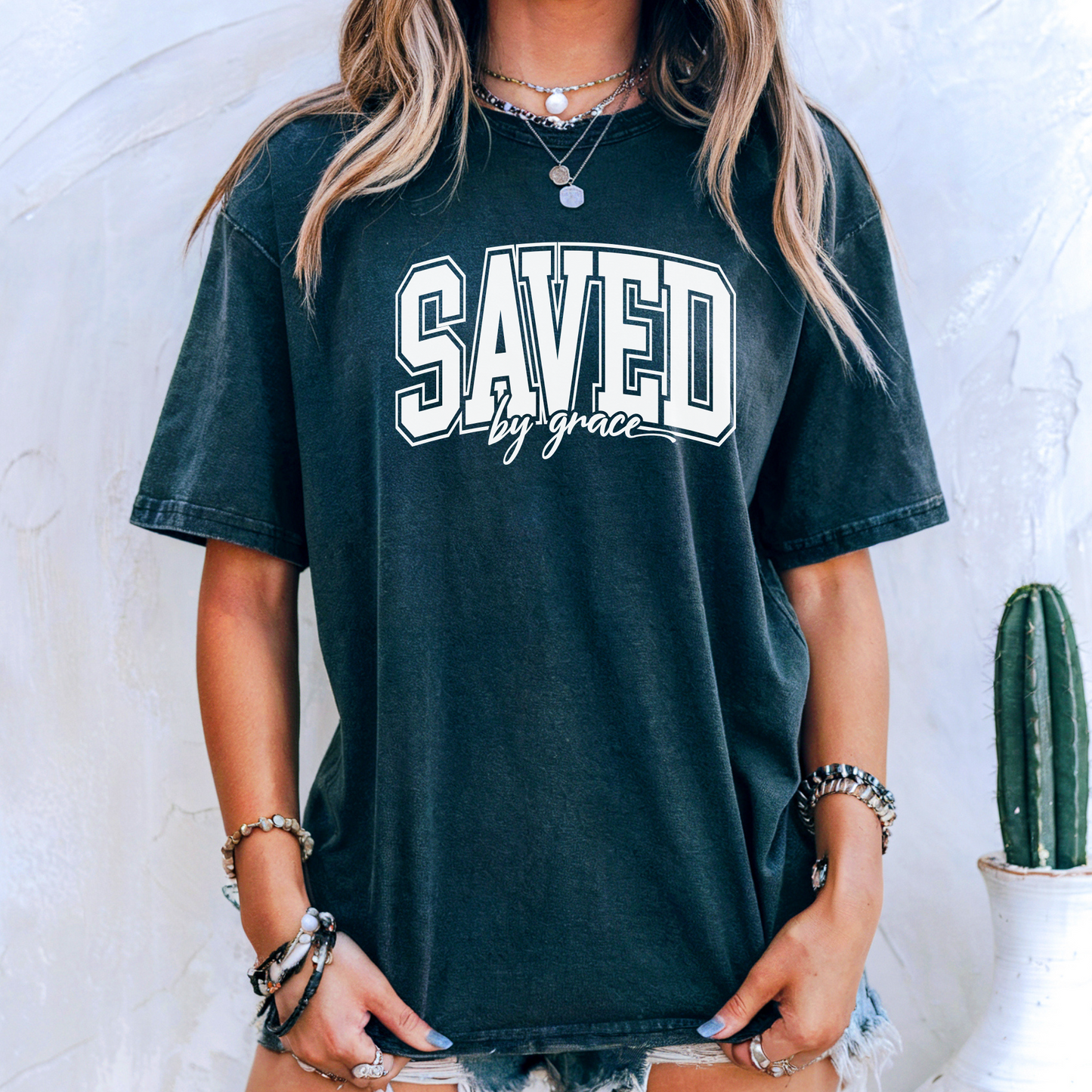 Saved by Grace Tee