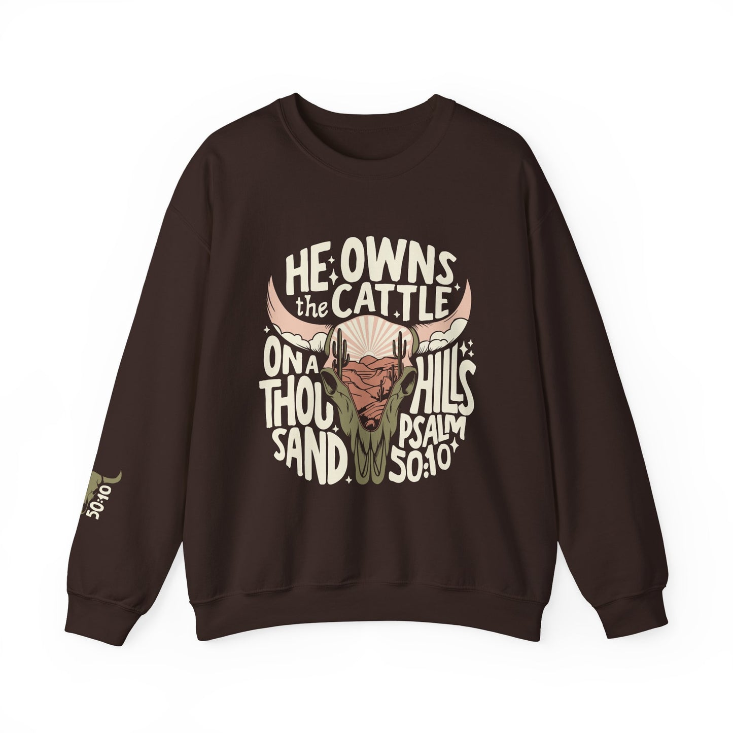 Thousand Hills Crewneck Psalm 50:10