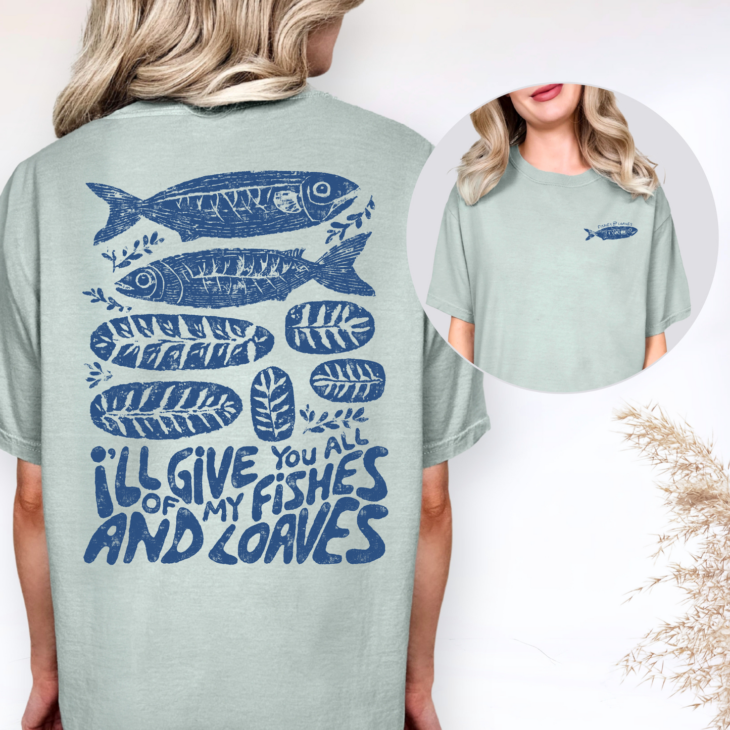 Christian Shirt, Fishes And Loaves Tee