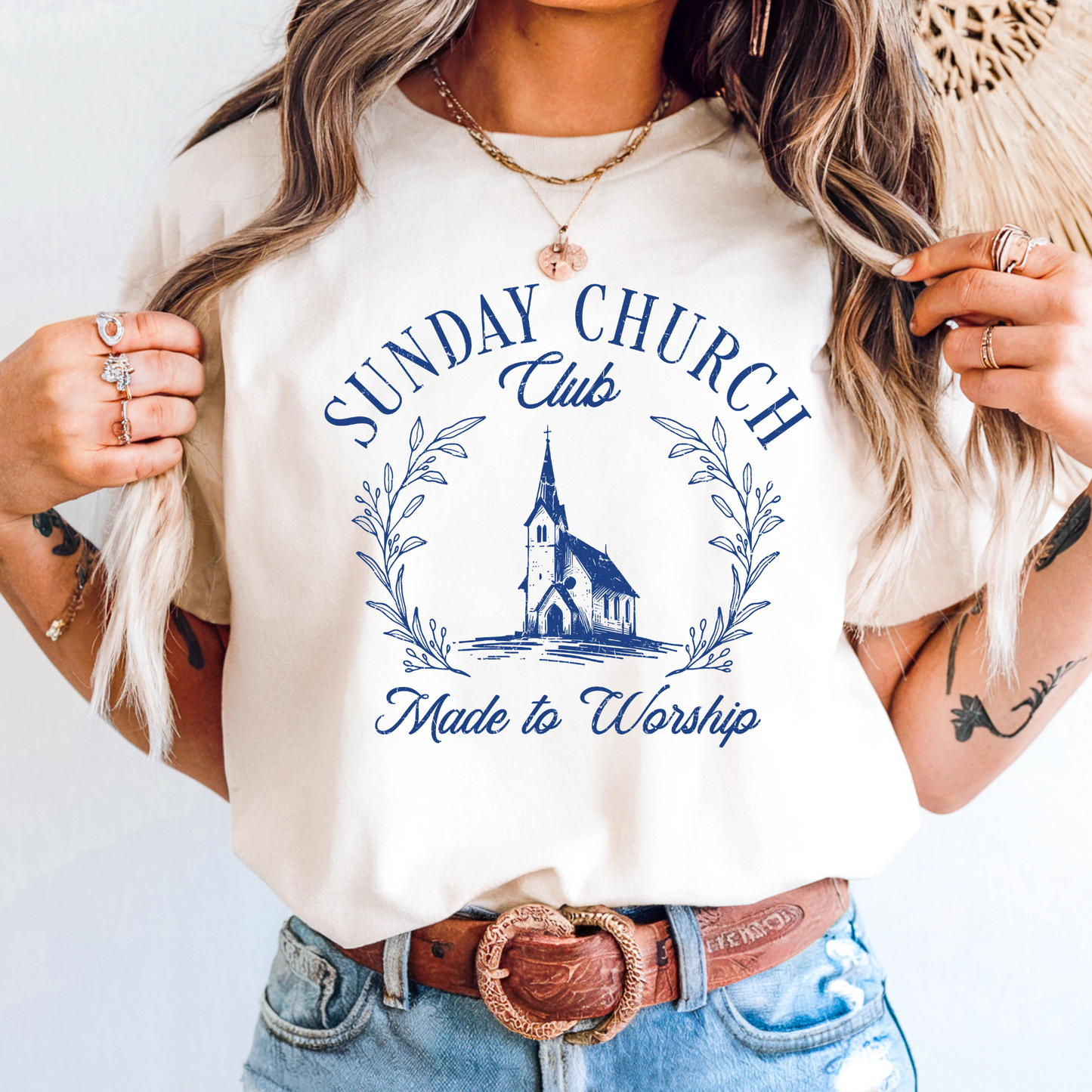 Sunday Church Club Tee
