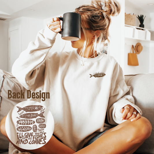All My Fishes & Loaves Crewneck Sweatshirt