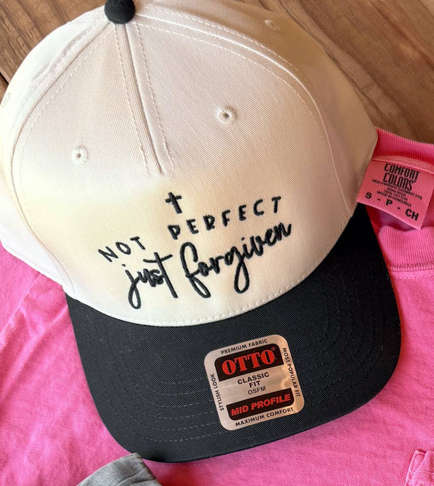 Not Perfect Embroidered Hat