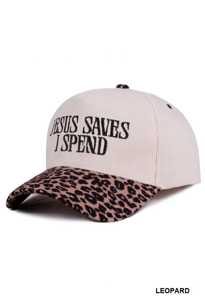 ,,,...._ God Is Good All The Time Two Tone Corduroy Cap SI-28922