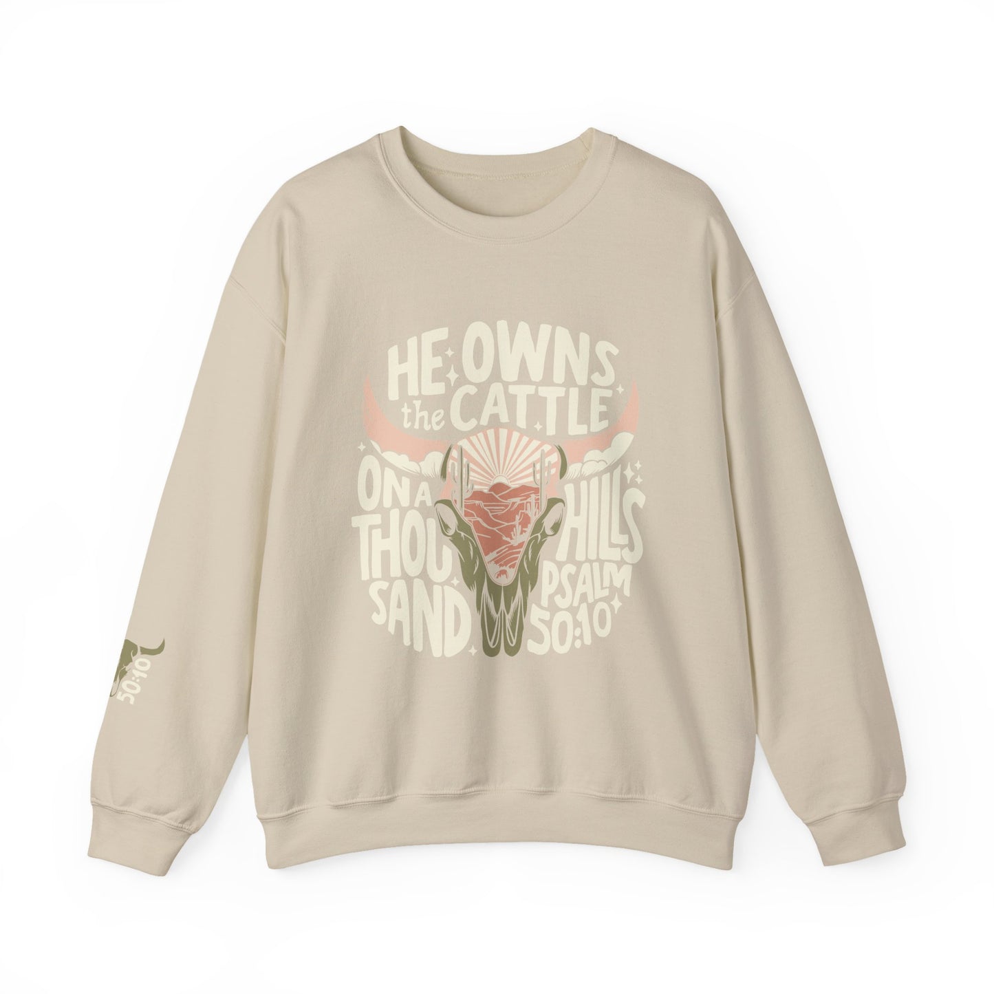 Thousand Hills Crewneck Psalm 50:10